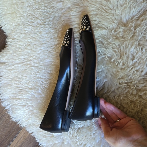 Gucci Coline Malaga studded ballet flats 36.5 - Picture 10 of 16